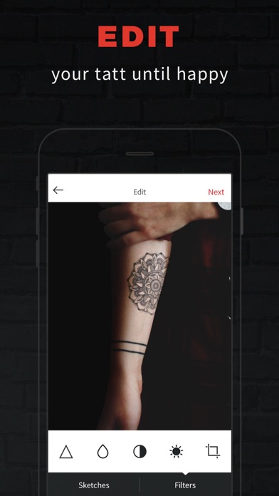 INKHUNTER PRO Tattoos try on screenshot 3