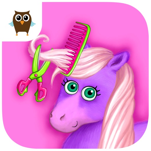 Pony Sisters in Hair Salon - No Ads