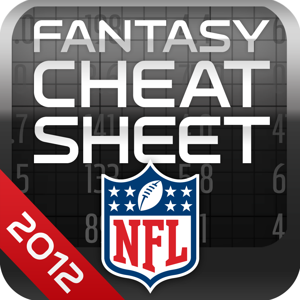 NFL Fantasy Football Cheat Sheet 2012 for iPad Review